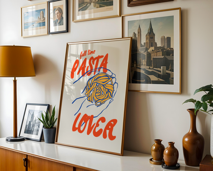 Full With Pasta Poster