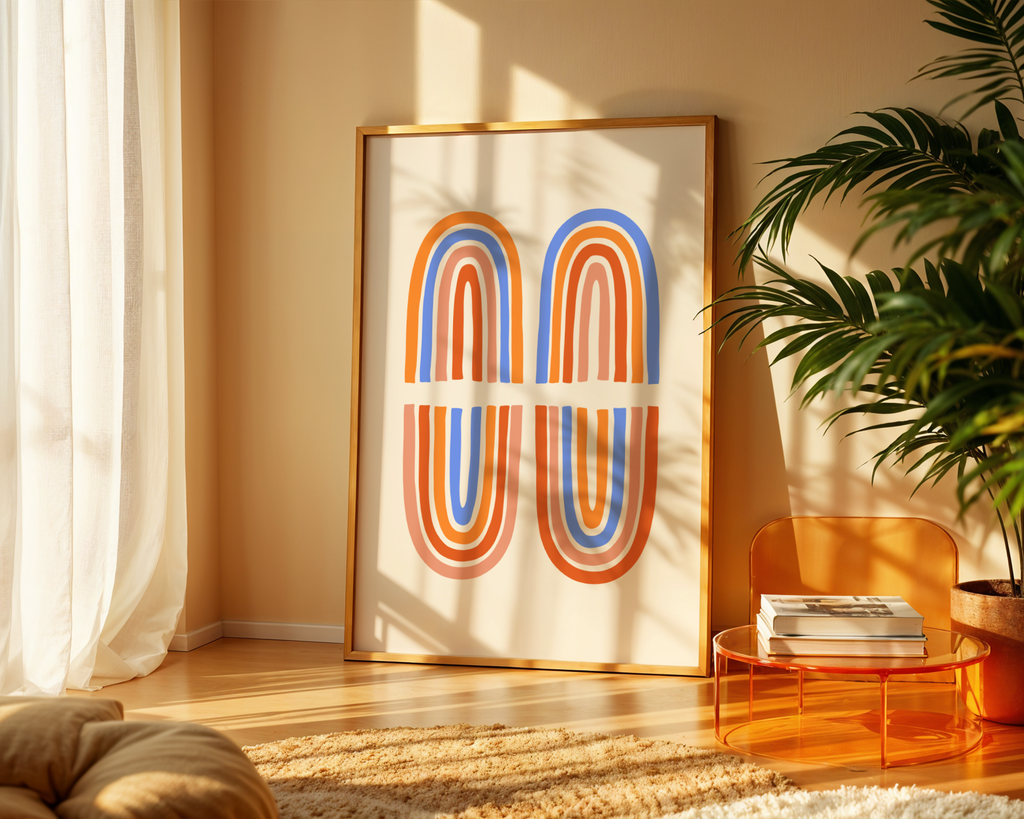 Double Arch Harmony Poster