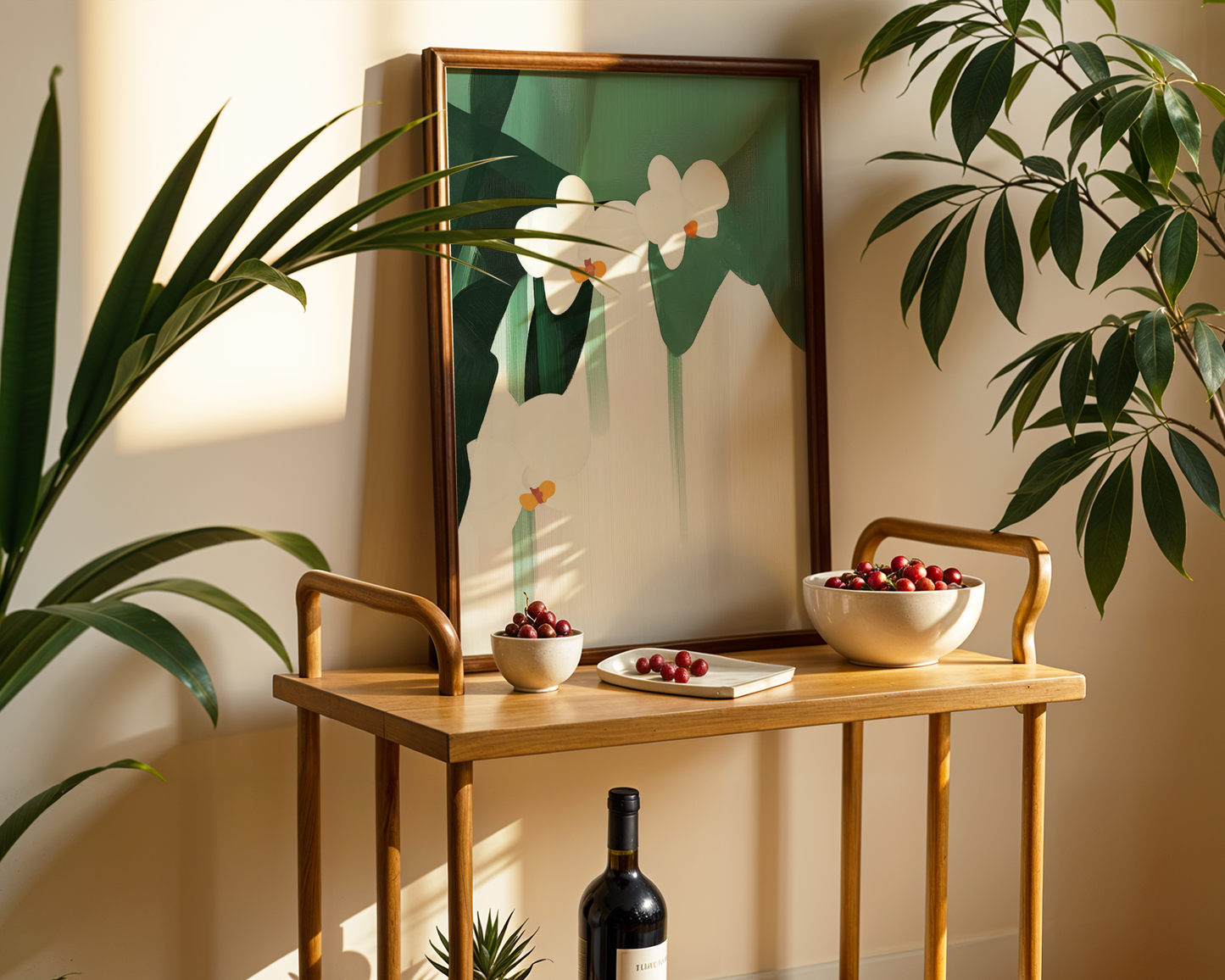 Green Abstract Poster