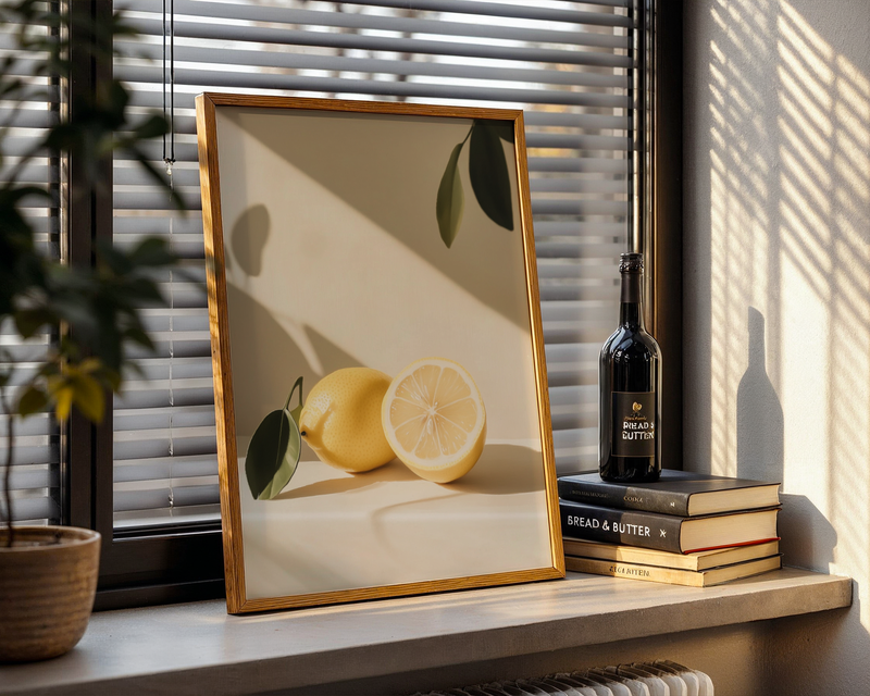 Golden Simplicity Poster