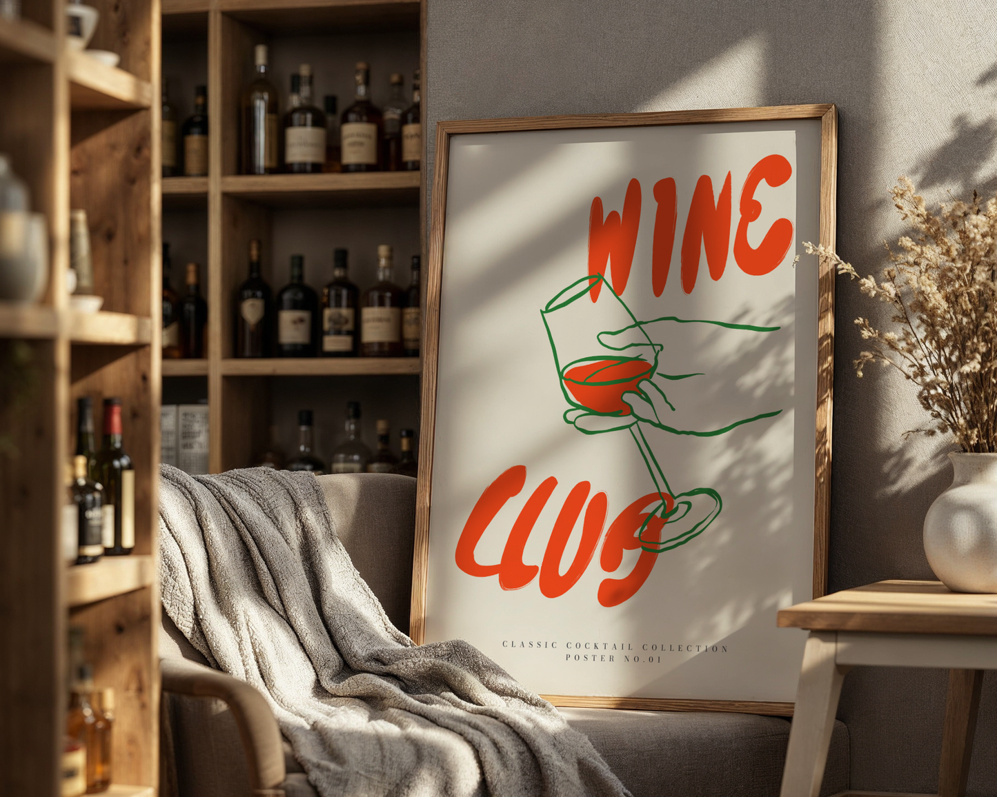 Wine and Dine Club Poster