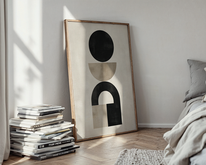 Abstract Geometric Harmony Poster