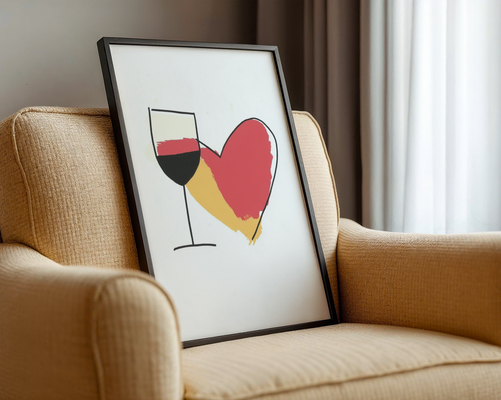 Wine Is Love Poster