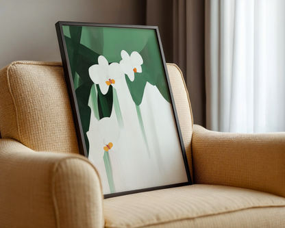 Green Abstract Poster