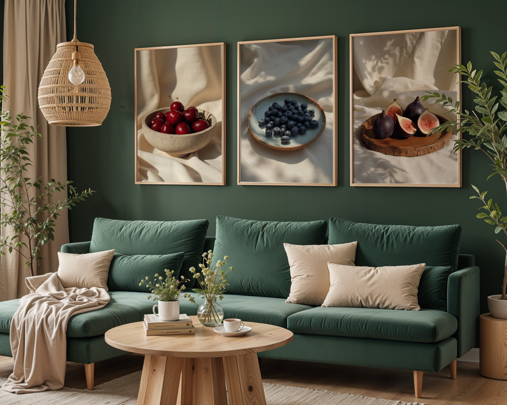 Fresh Blueberry Poster