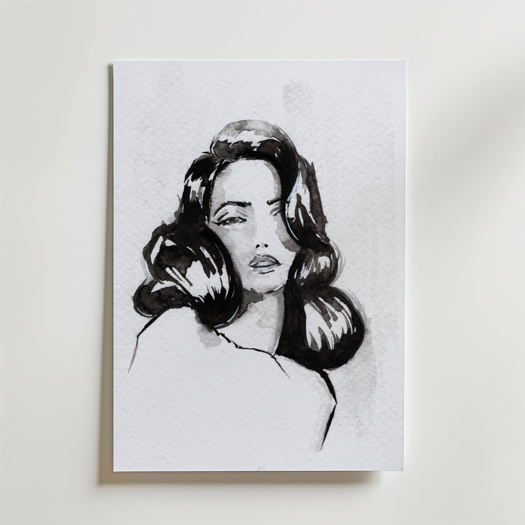 Helena Engström Gaze Poster