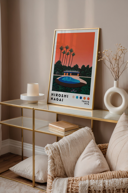 Hiroshi Nagai Tokyo FM Sunset Poster
