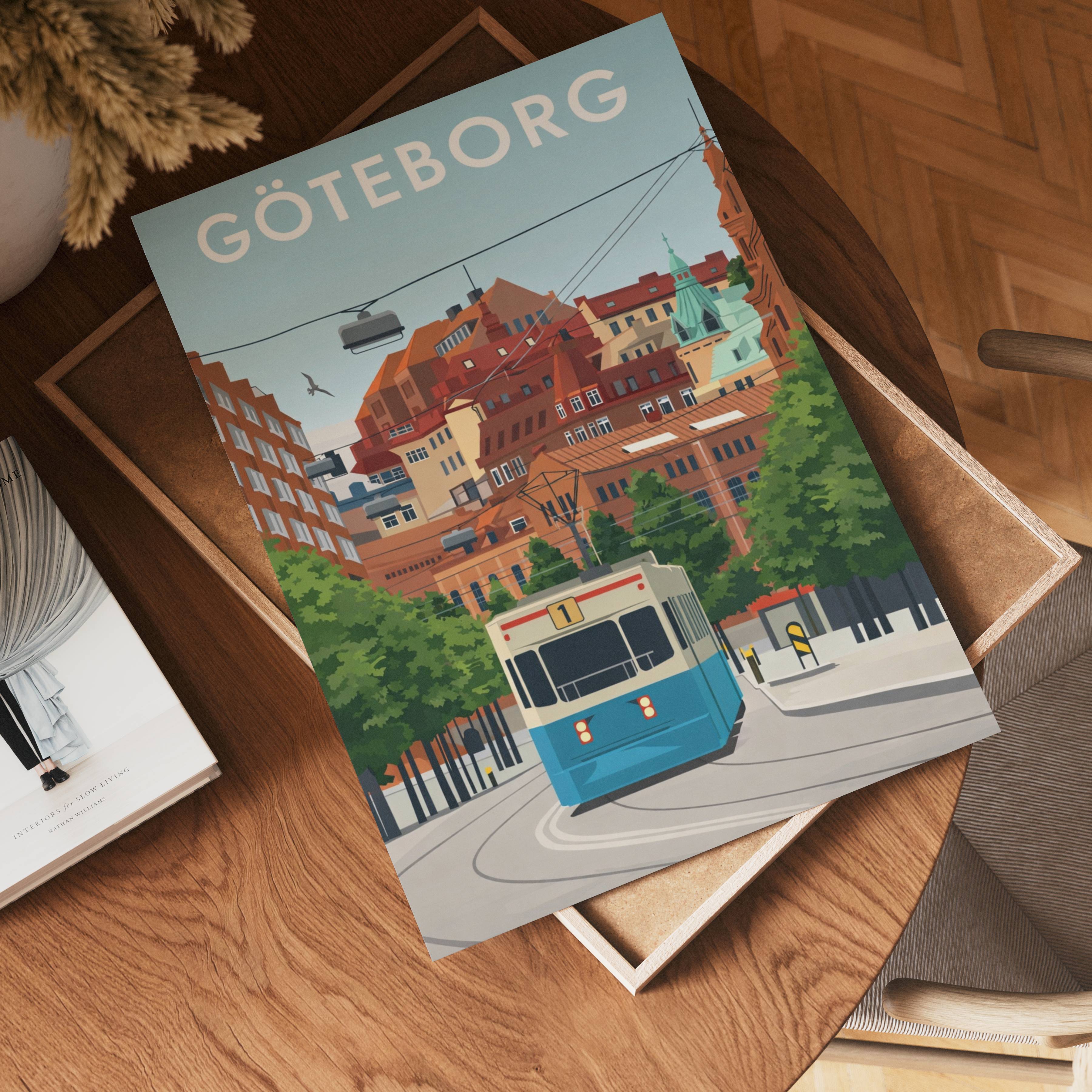 Göteborg Spårvagnsliv Poster