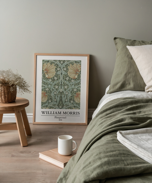 William Morris Pimpernel Poster