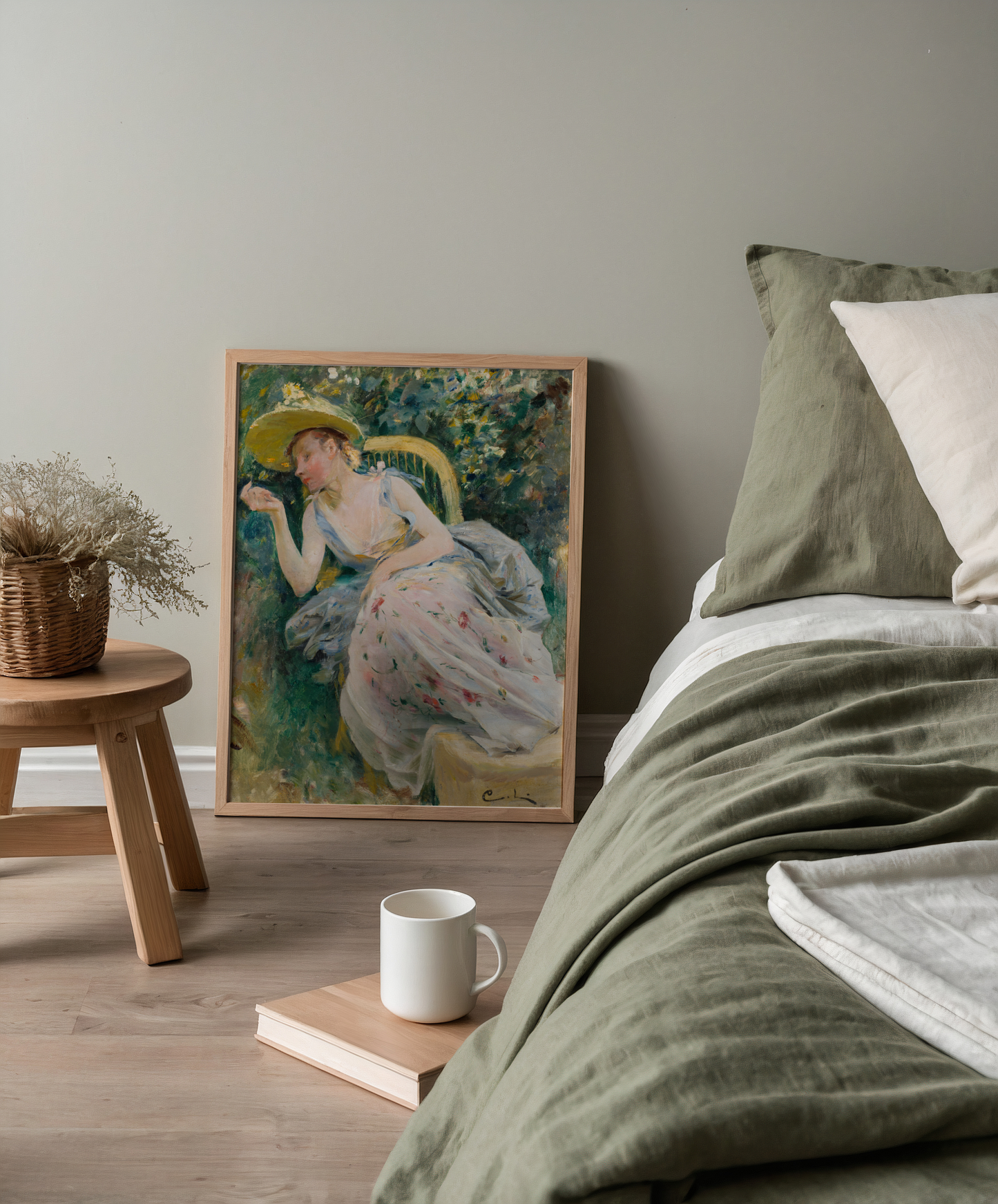 Carl Larsson Study for Rokoko Poster