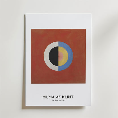 Hilma af Klint The Swan No.7 Poster