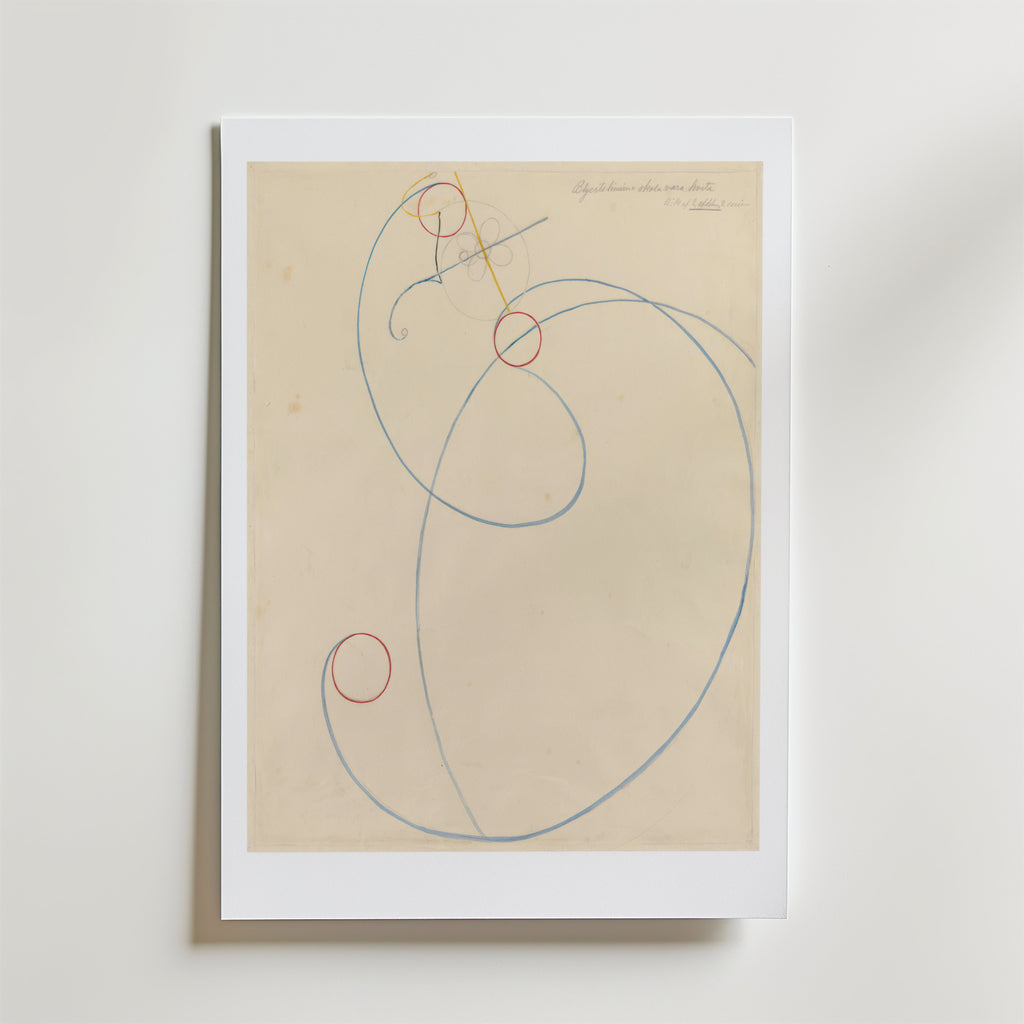 Hilma af Klint The Pleiades Poster
