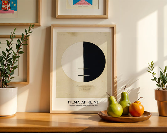 Hilma af Klint Buddhas Standpoint in the Earthly Life Poster