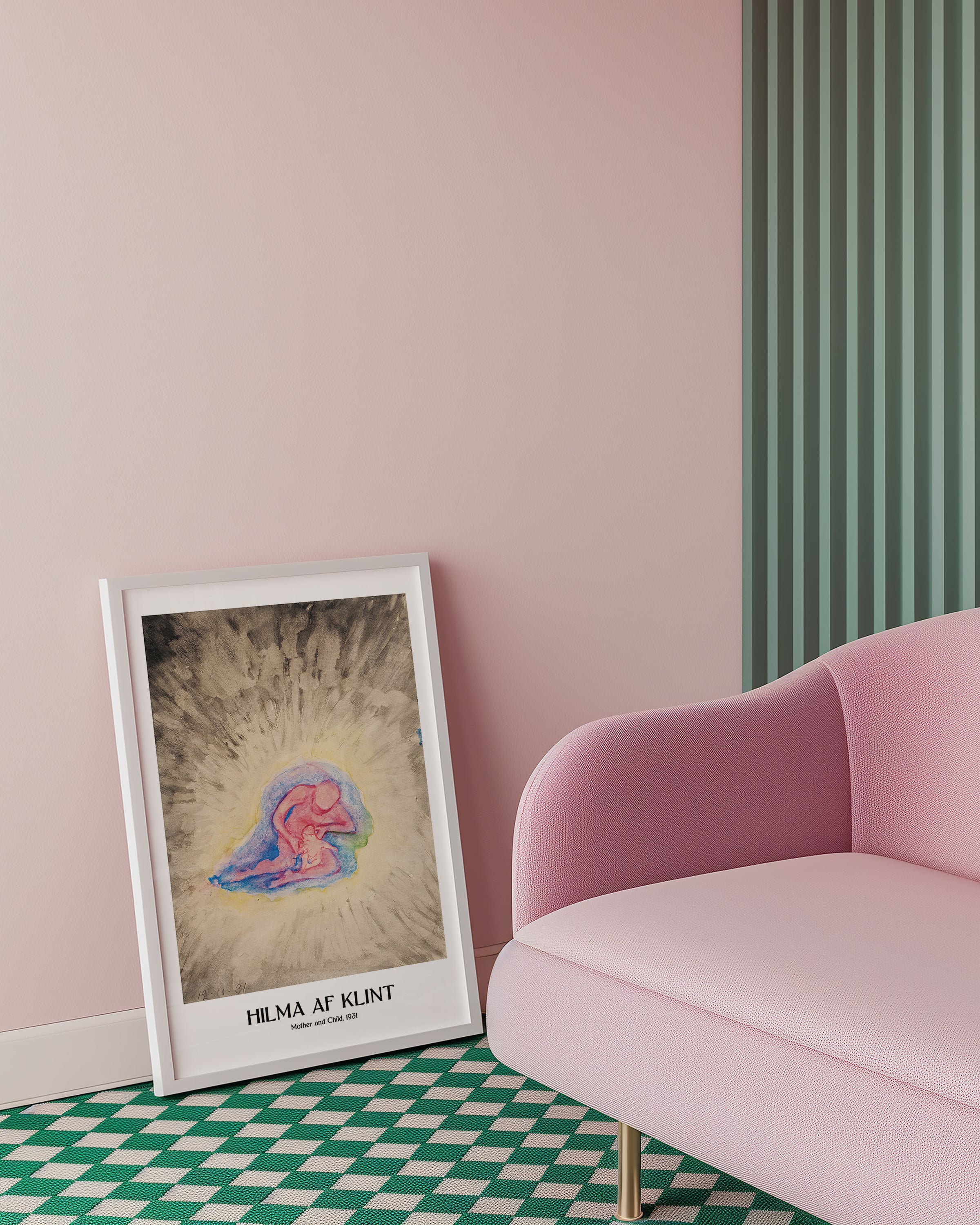 Hilma af Klint Mother and Child Poster