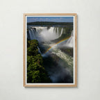 Iguazu Falls Rainbow Poster