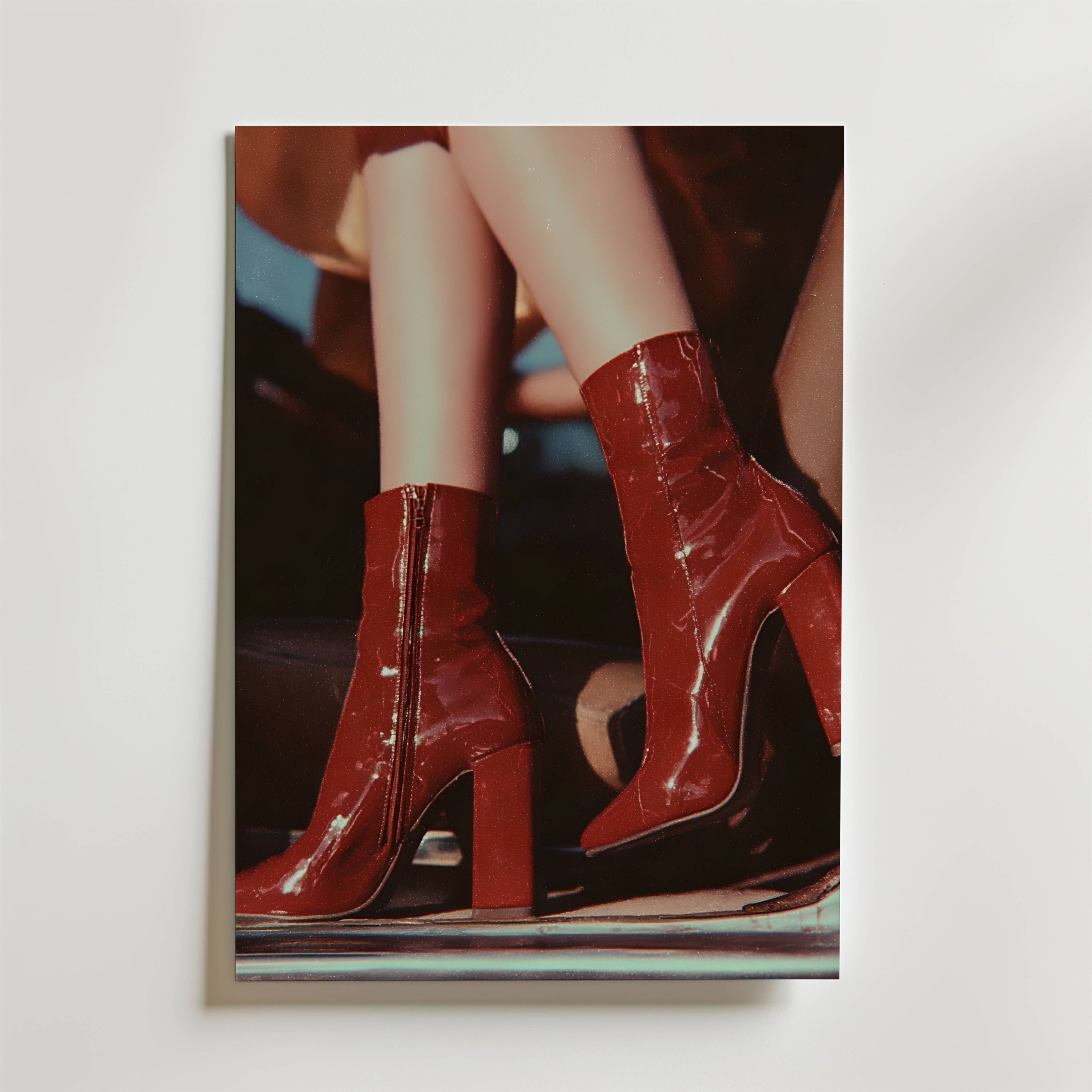 Crimson Heels Poster