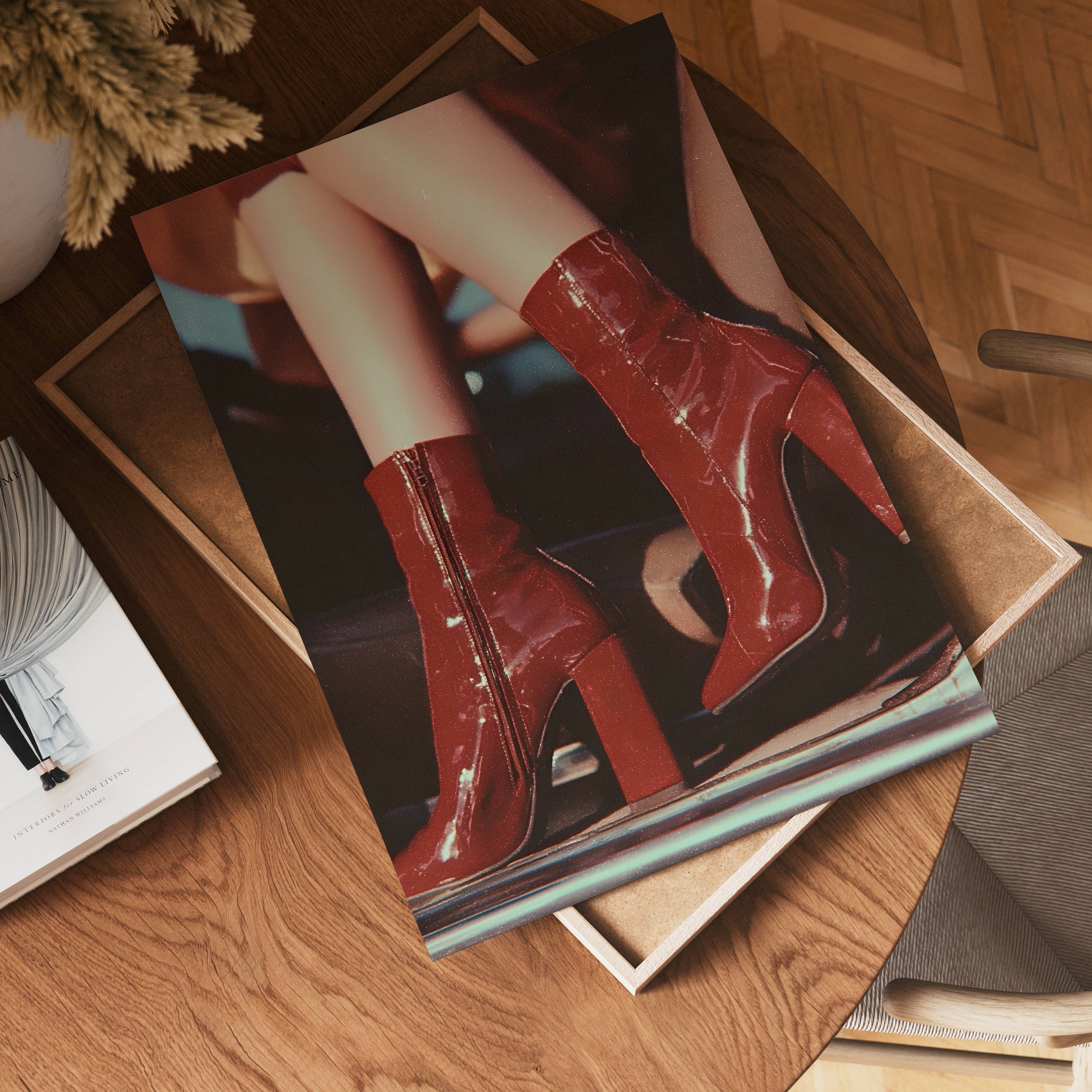 Crimson Heels Poster