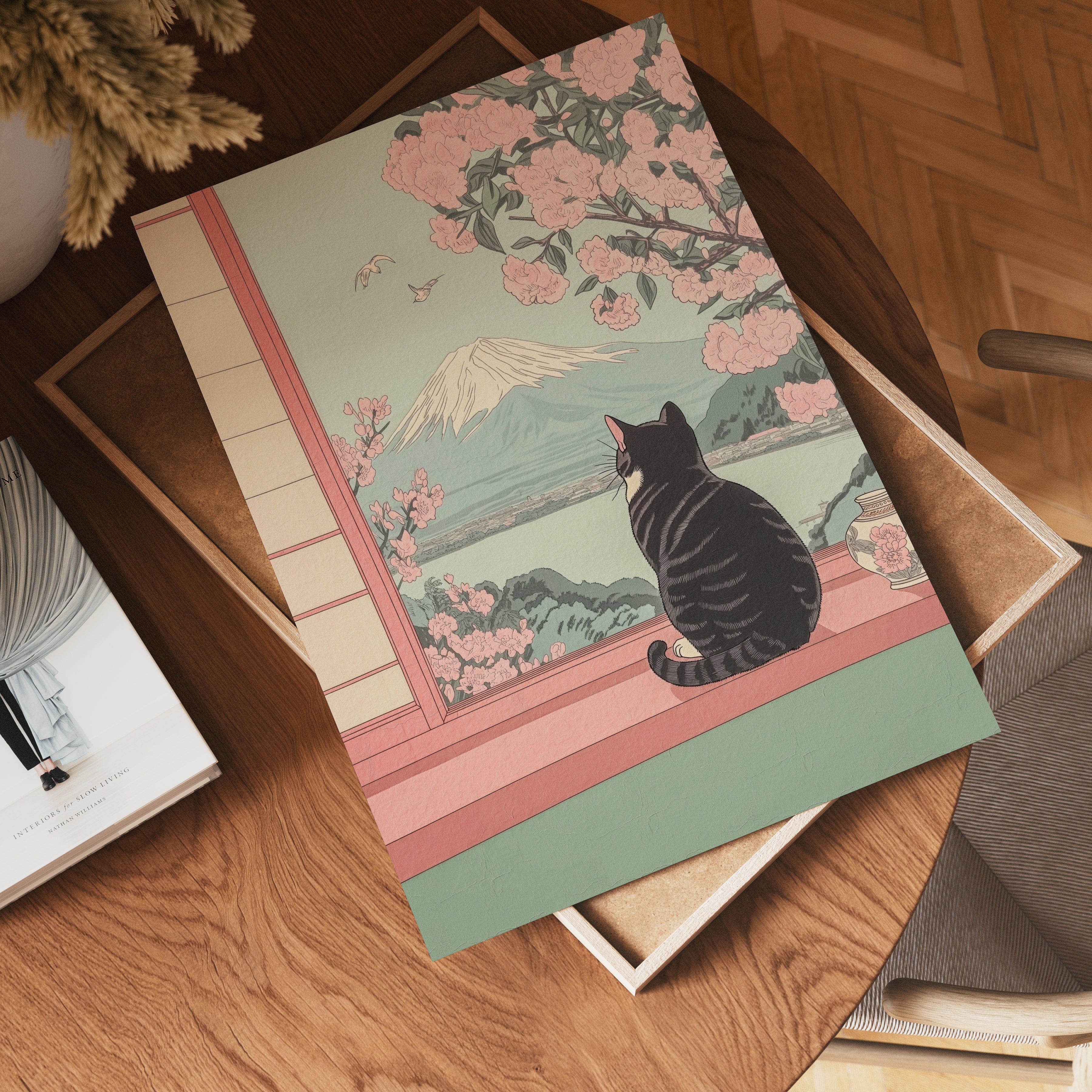 Peaceful Blossom View Poster