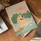 Lotus Joy Dog Poster