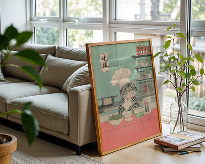 Chef Cat’s Kitchen Poster