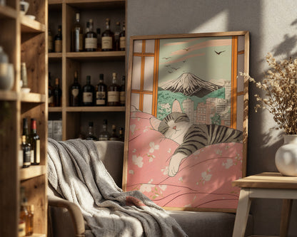 Peaceful City Dreams Poster