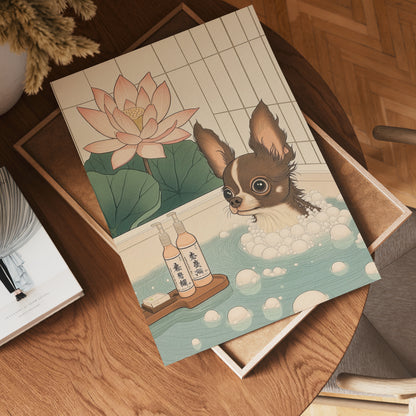 Lotus Bath Serenity Poster