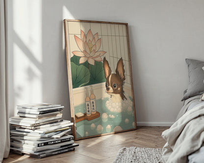 Lotus Bath Serenity Poster