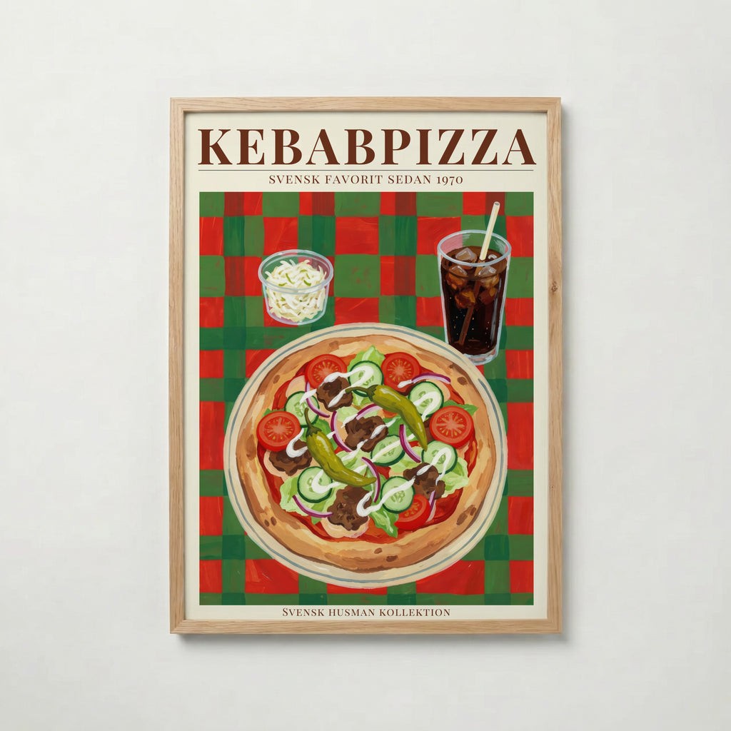 Kebabpizza Poster