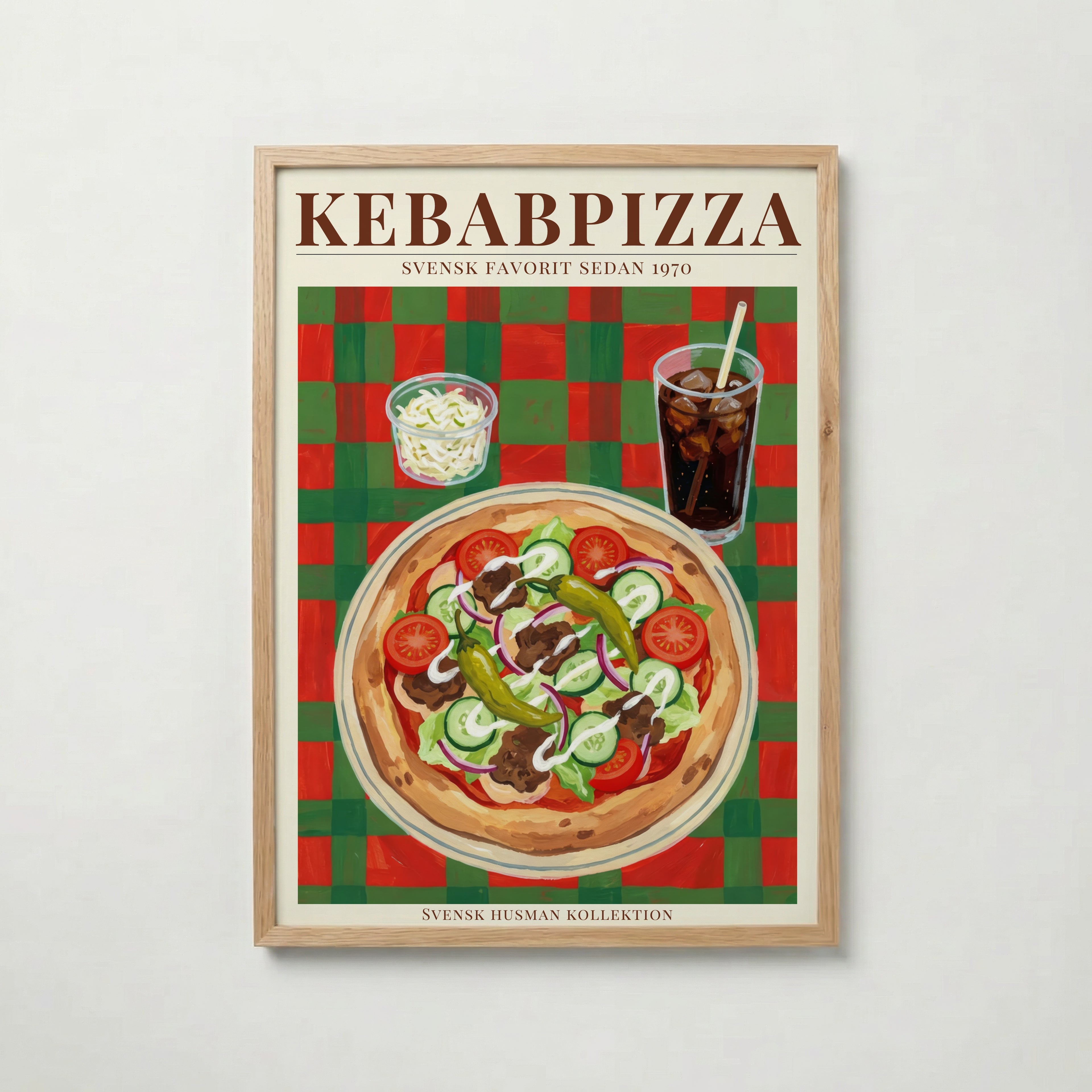 Kebabpizza Poster