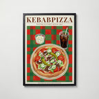Kebabpizza Poster