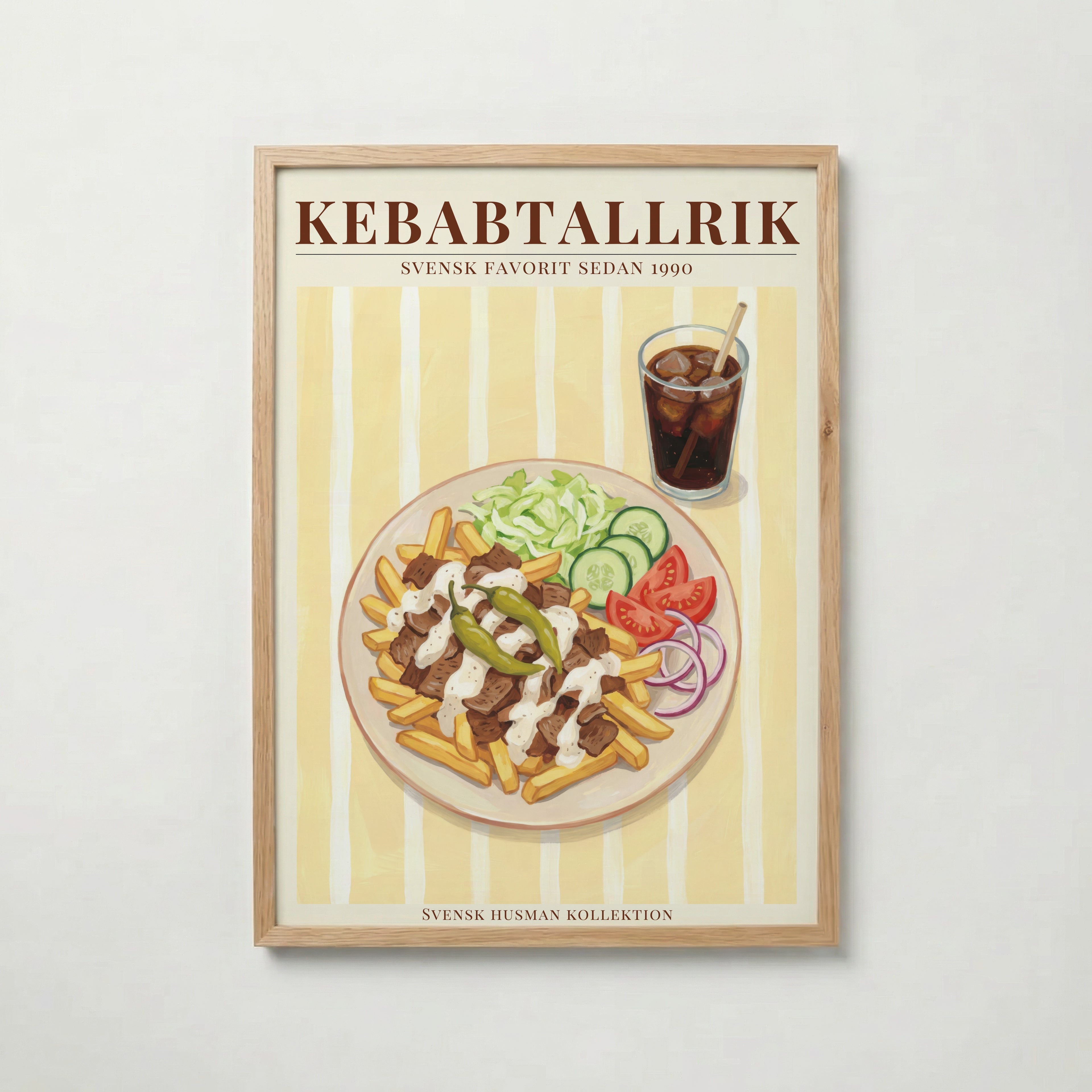 Kebabtallrik Poster