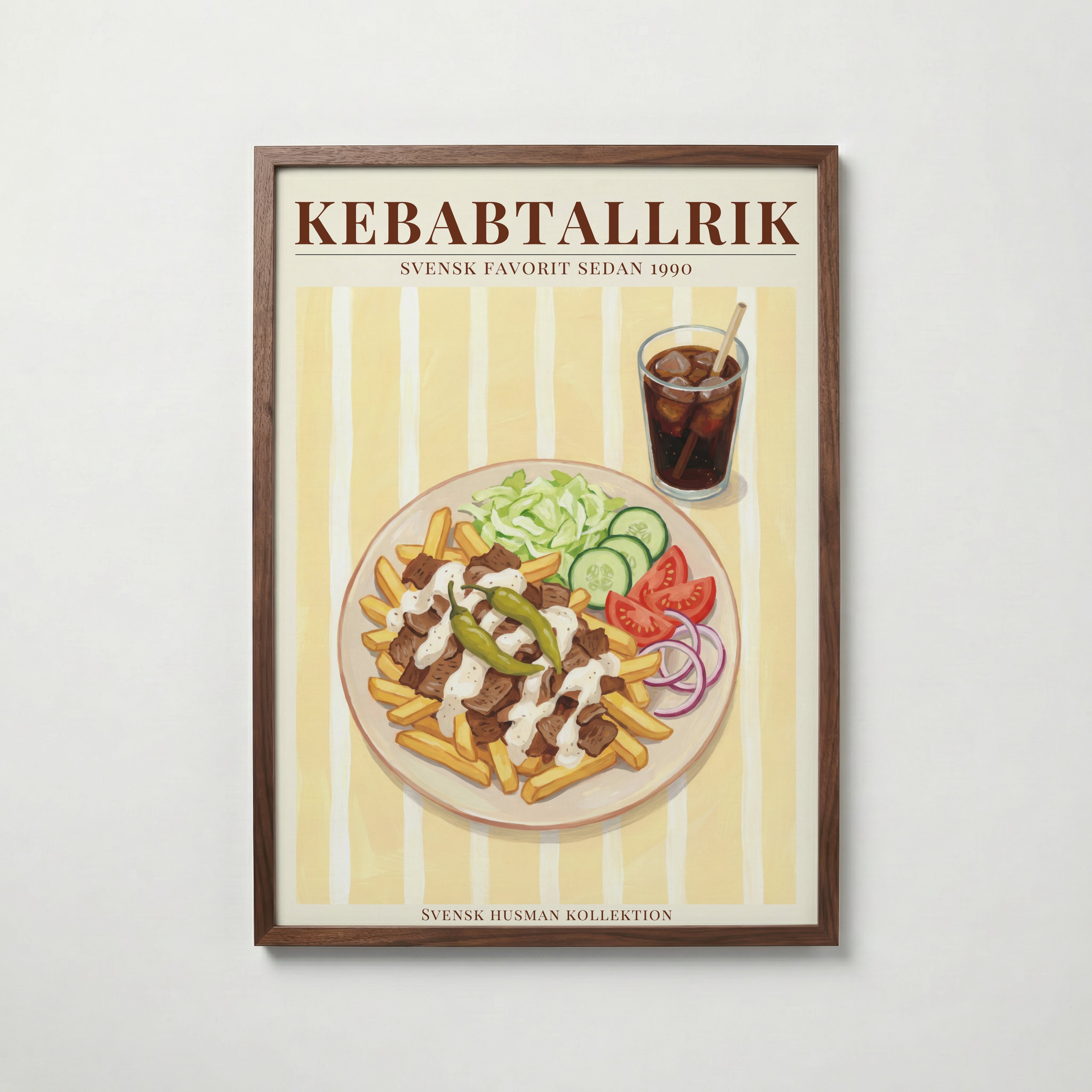 Kebabtallrik Poster