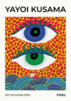 Yayoi Kusama On The Ocean Poster