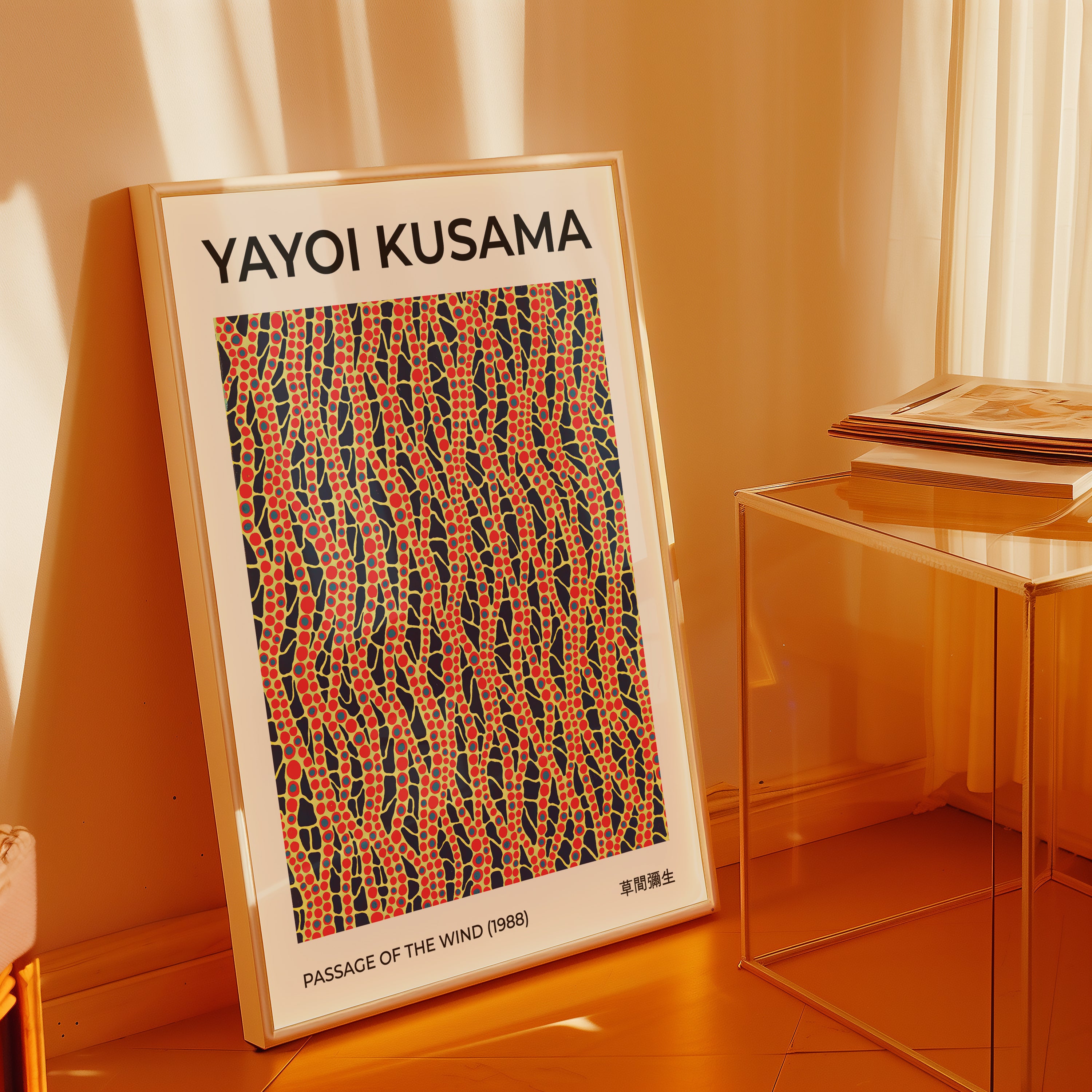 Yayoi Kusama Passage Of The Wind Poster