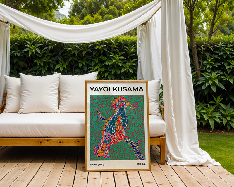 Yayoi Kusama Dawn 1989 Poster