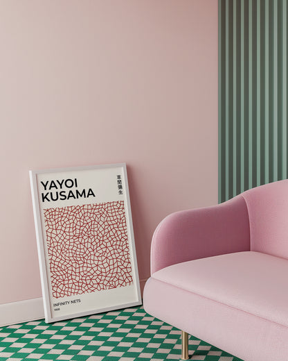 Yayoi Kusama Infinity Nets Poster
