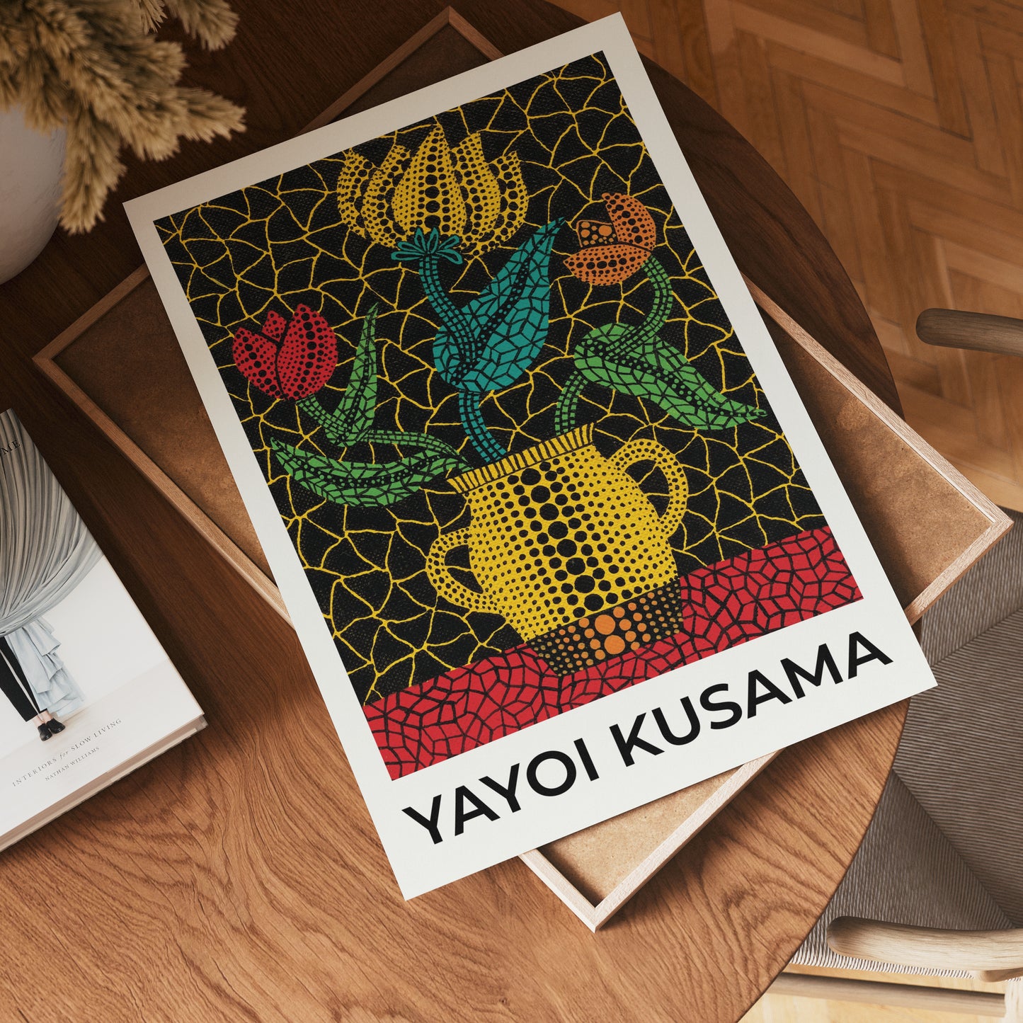Yayoi Kusama Pattern Botanist Poster