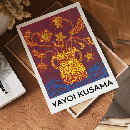 Yayoi Kusama Bloom Mosaic Poster