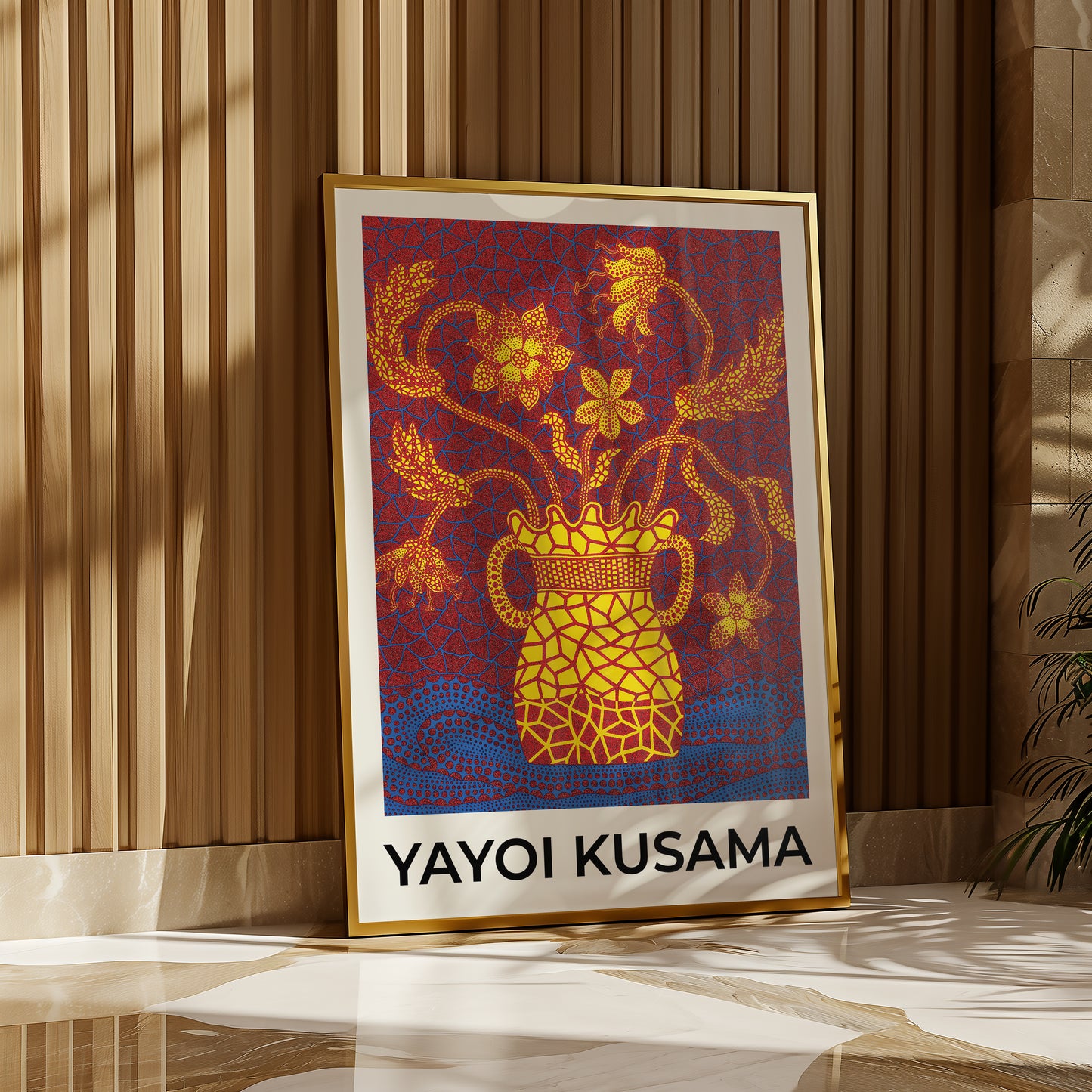 Yayoi Kusama Bloom Mosaic Poster