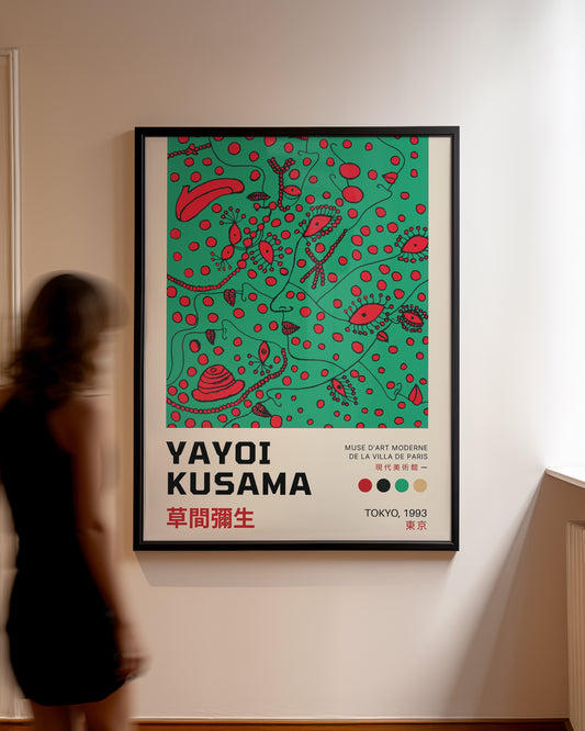 Yayoi Kusama Botanical Dreams Poster
