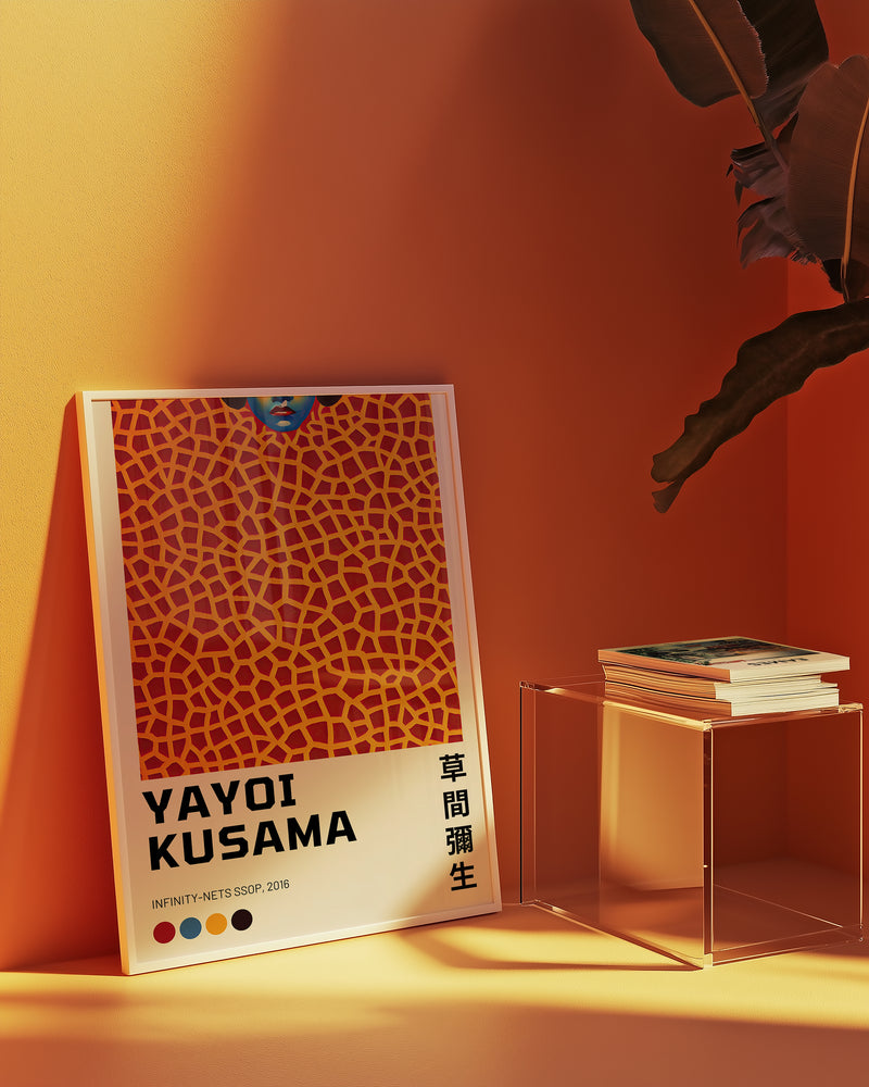 Yayoi Kusama Infinity Nets Poster