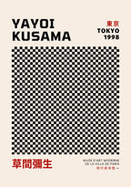 Yayoi Kusama Abstract Dots Poster