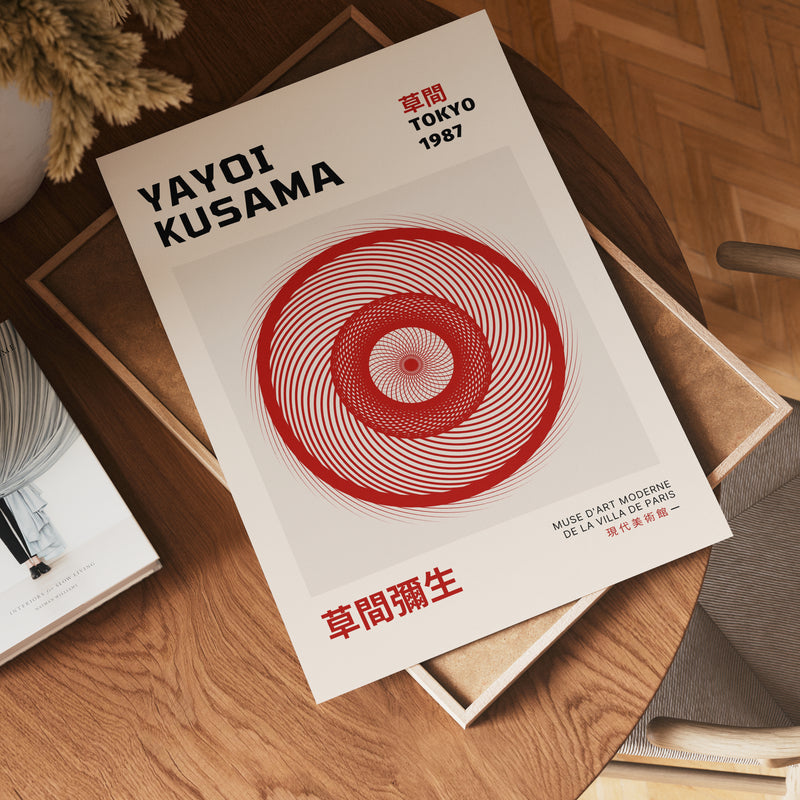 Yayoi Kusama Abstract No. 2 Poster