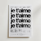 Je T’aime Poster