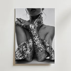 Sequin Elegance Poster
