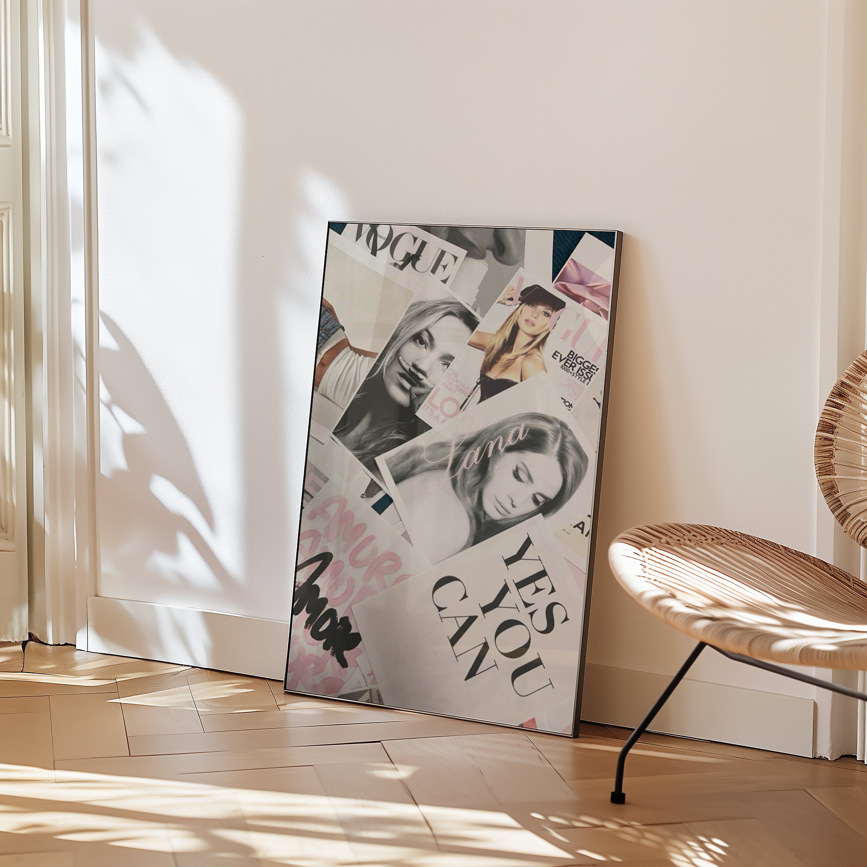 City Muse Collage Poster