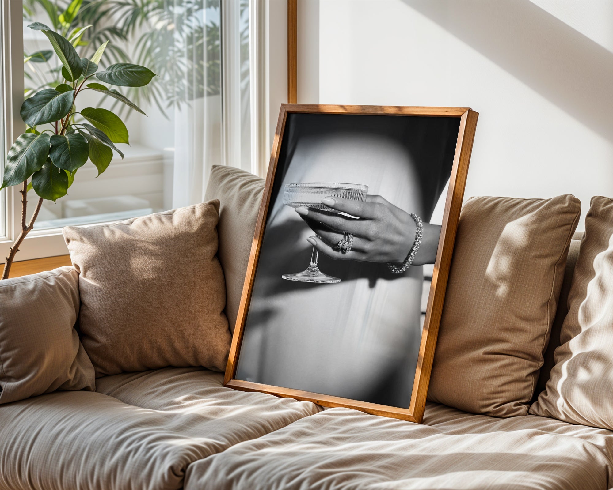 Champagne Elegance Poster