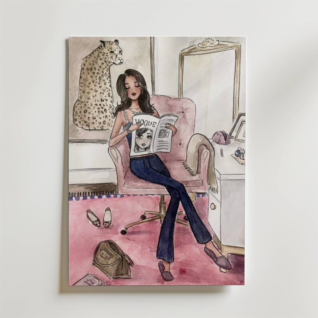 Fashion Morning Poster