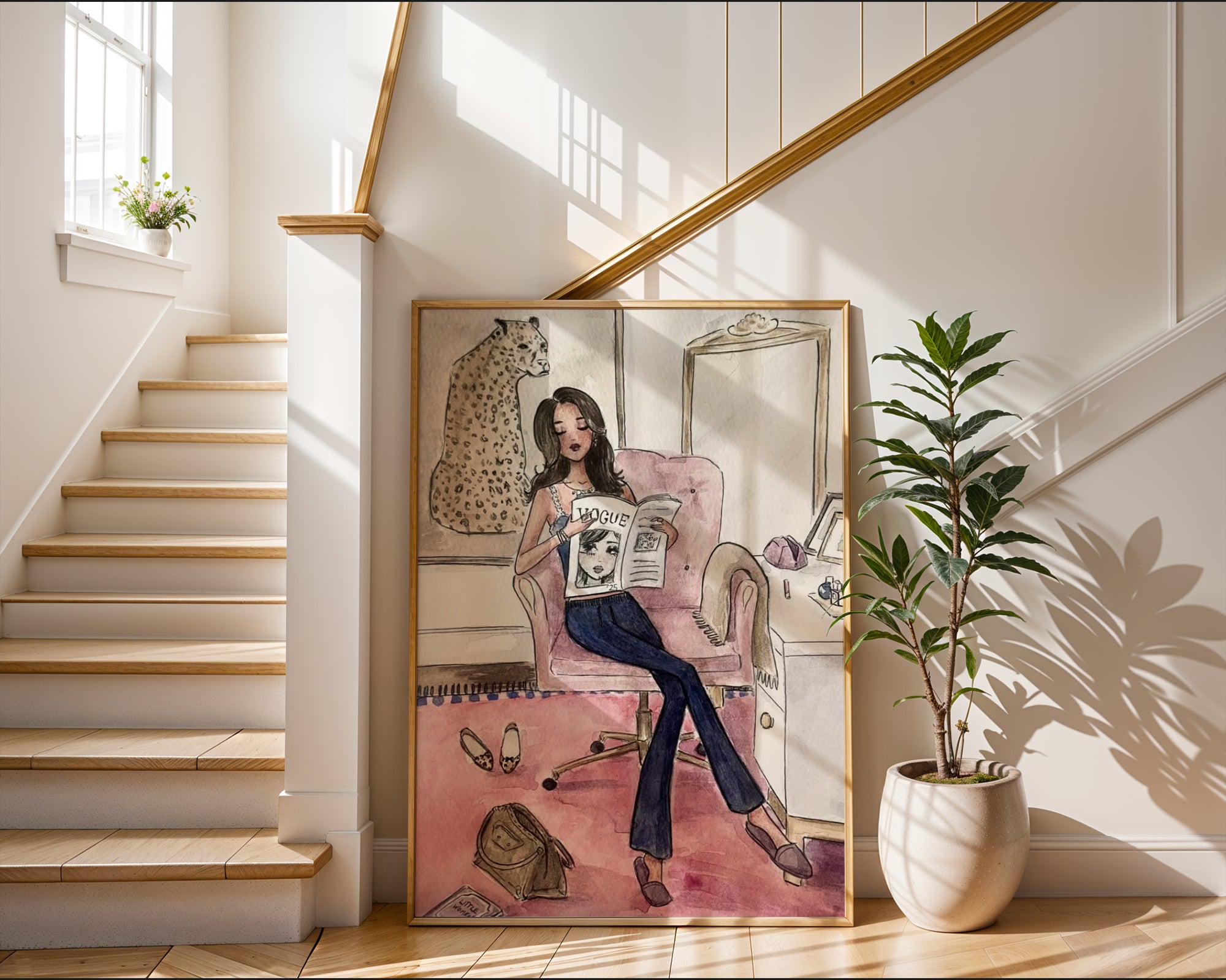 Fashion Morning Poster