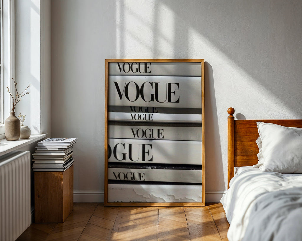 Vogue Stack Poster